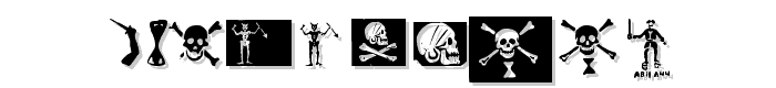 pirates pw font